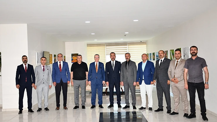 Yeniden Refah Partisi'nden Malatya Ticaret Borsası'na Ziyaret