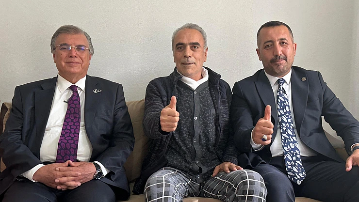 Yeniden Refah Partisi'nden Zafer Ailesine Anlamlı Ziyaret
