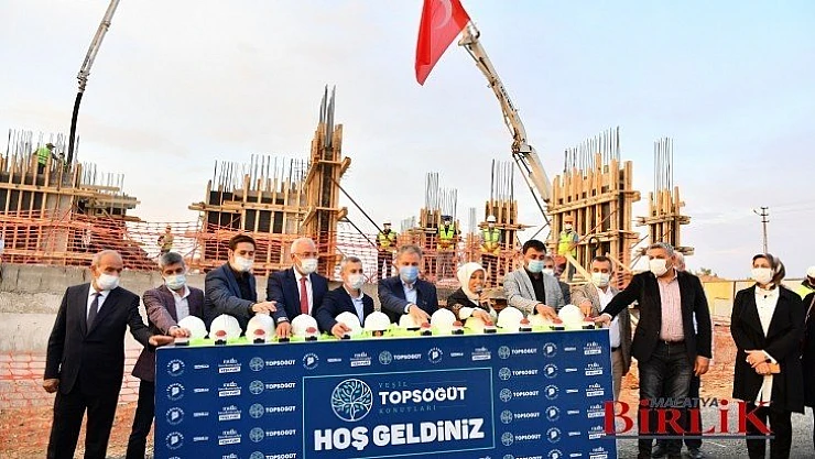 Yeşil Topsöğüt Konutlarının Temeli Atıldı 