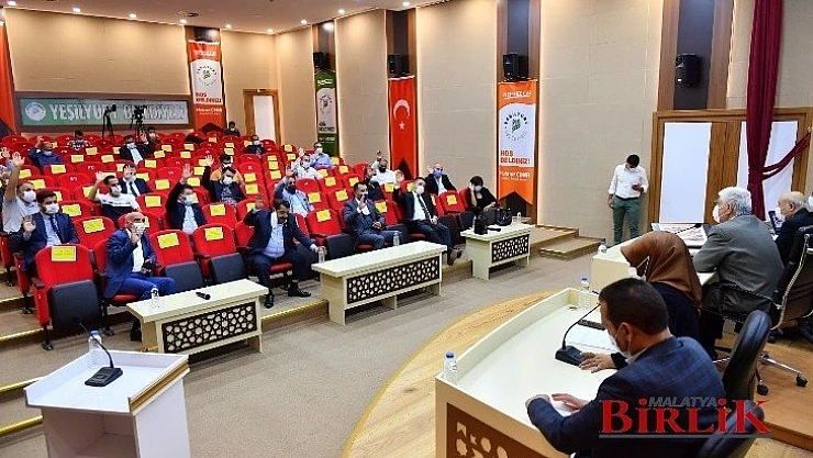 Yeşilyurt Belediye Meclisi, Ekim Ayı Toplantılarına Devam Ediyor