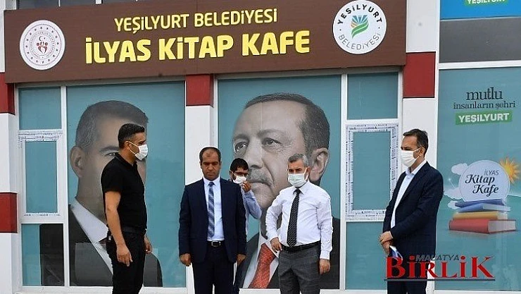 Yeşilyurt Belediyesi, İlyas Mahallesi Kitap Kafe Projesinde Sona Yaklaştı