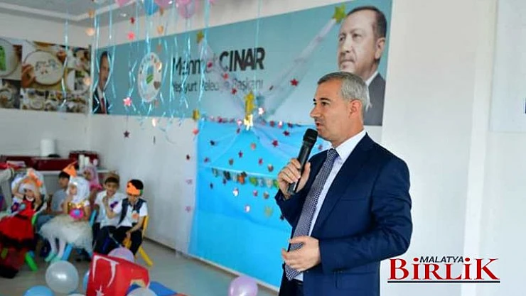 Yeşilyurt Belediyesi Kimek Erdem Okulu'nda Kuran'a Geçiş Merasimi