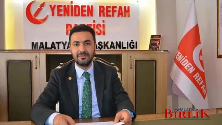 Yıldırım, Anladık'ki Malatya Refah Partisini ve Milli Görüşçüleri Çok Özlemiş