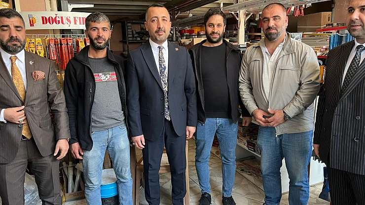YRP Malatya İl Başkanı Kılıç, Sanayi Esnafını Ziyaret Etti
