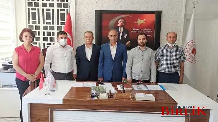 Yurt Sendikaları Konfederasyonu Çevre Ve Şehircilik Müdürlüğünü Ziyaret