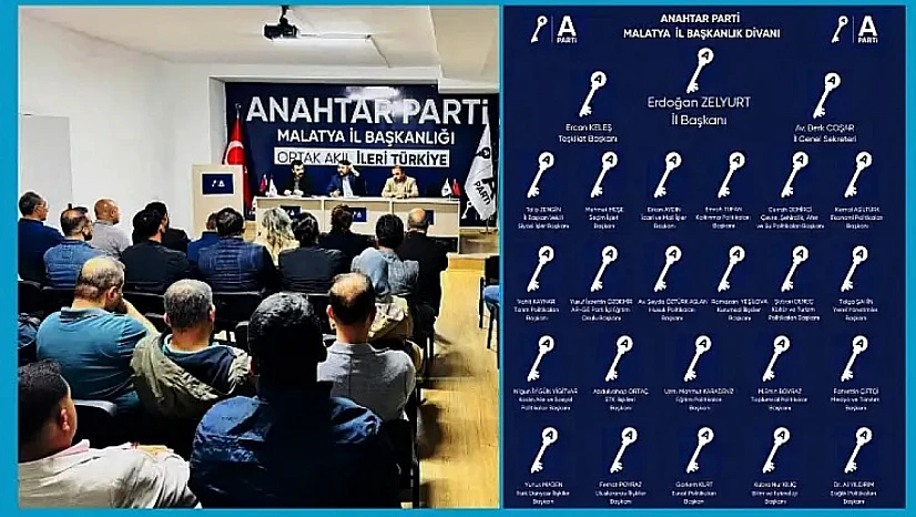 Anahtar Parti İl Yönetiminde Görev Dağılımları
