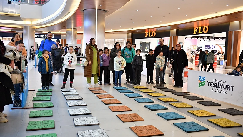 Çocuklar AVM'de Hem Eğleniyor Hem Spor Yapıyor