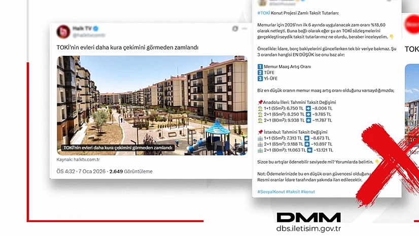 DMM'den '500 Bin Sosyal Konut' İddialarına Yalanlama