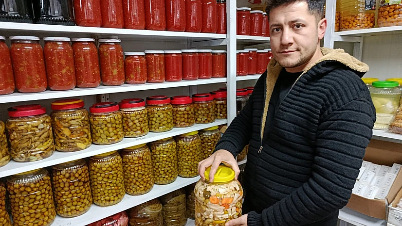 Evde üretiyor, konteynerde satıyor