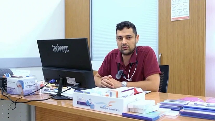 Geçmeyen öksürüğün sırrı çözüldü: Kabak çekirdeği akciğerden bronkoskopiyle çıkarıldı