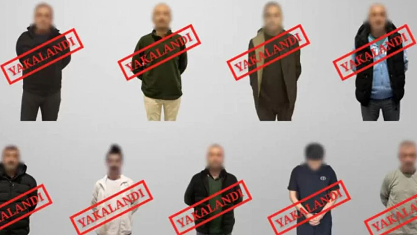 Kırmızı bültenle aranan 9 kişi Türkiye'ye getirildi