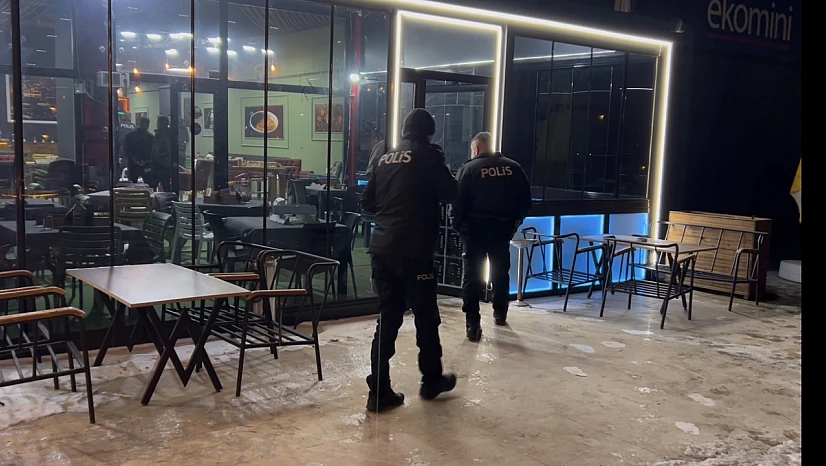 Malatya'da Kafede Dehşet Anları