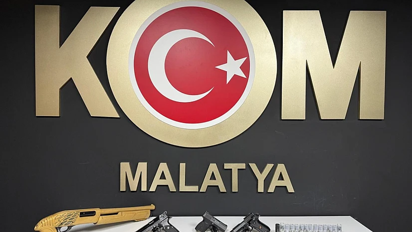 Malatya'da ruhsatsız silah operasyonu: 1 gözaltı