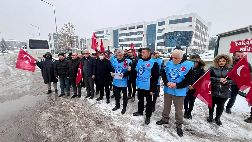 Malatya'da Türk Büro-Sen'den Basın Açıklaması: 'Şiddet Kronikleşti, Önlem Şart'