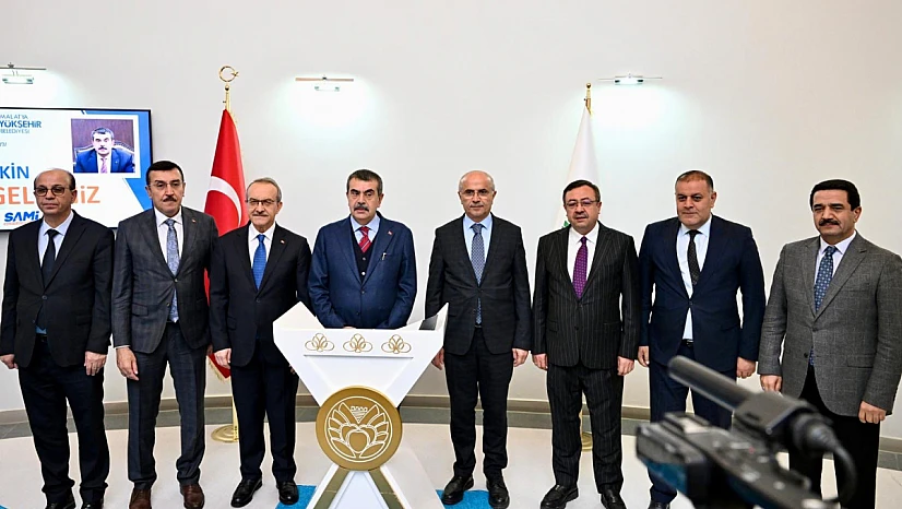 Milli Eğitim Bakanı Yusuf Tekin Malatya'da Temaslarına Başladı