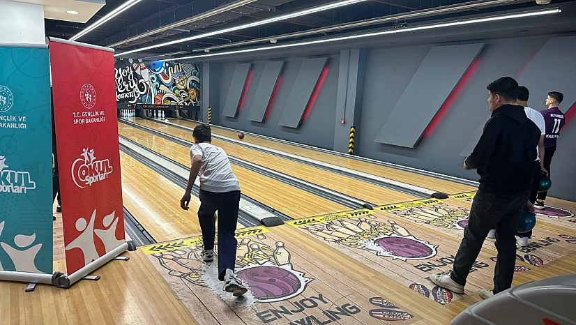 Okul Sporları Bowling Liseler İl Birinciliğine Yoğun İlgi