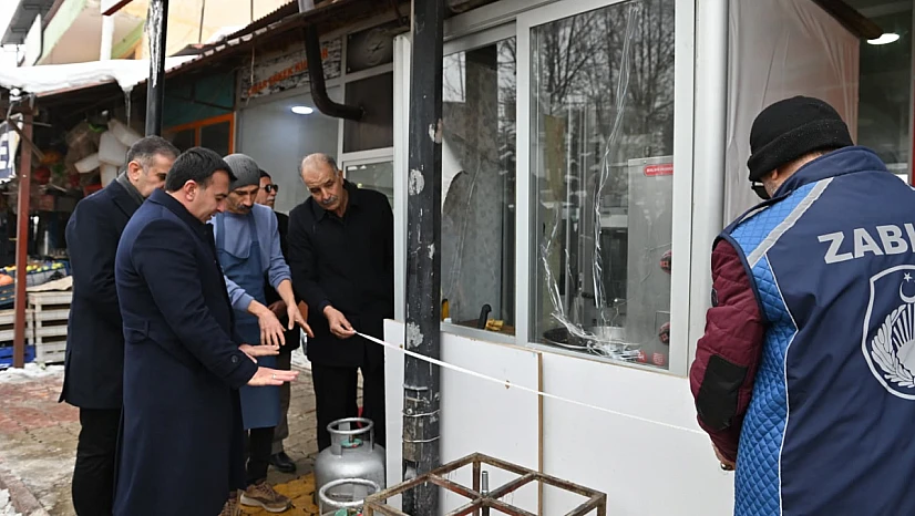 Pütürge'de Düzen ve Huzur İçin Esnaf Ziyaretleri