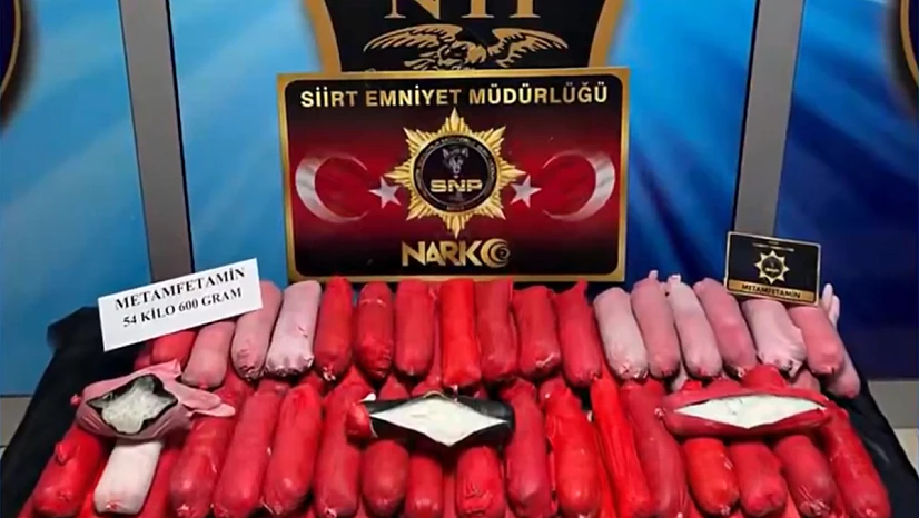 Siirt'te Uyuşturucu Tacirlerinin Yeni Yöntemi Ortaya Çıkarıldı