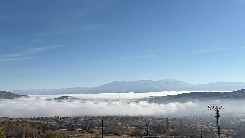 Tohma Çayı Sisle Kaplandı: Doğanın Büyüleyici Anları Görüntülendi