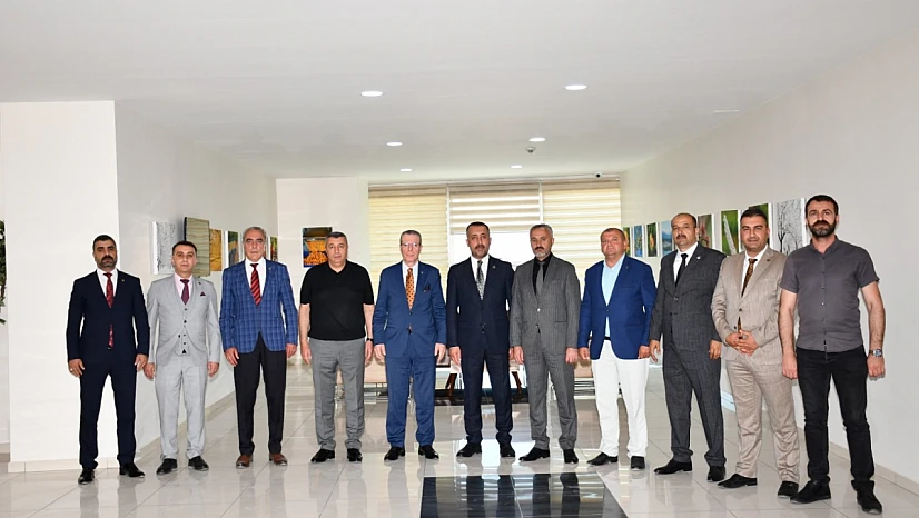 Yeniden Refah Partisi'nden Malatya Ticaret Borsası'na Ziyaret