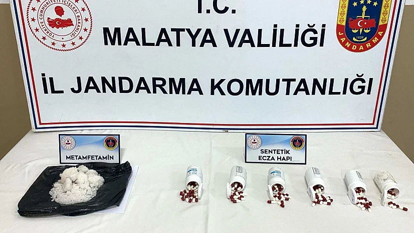Yeşilyurt'ta Narkotik Operasyonu: Metamfetamin ve Sentetik Ecza Ele Geçirildi