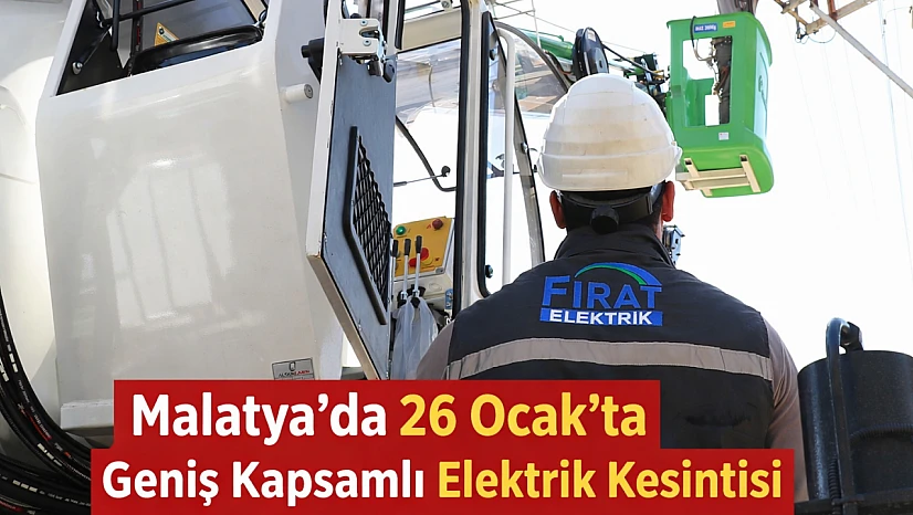 Yeşilyurt ve Battalgazi'de Gün Boyu Elektrik Kesintisi