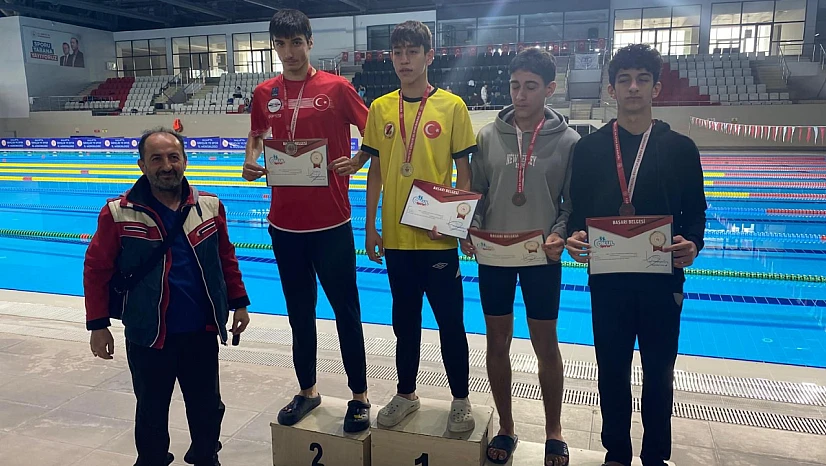 Yüzme Okulsporları İl Birinciliği Sona Erdi