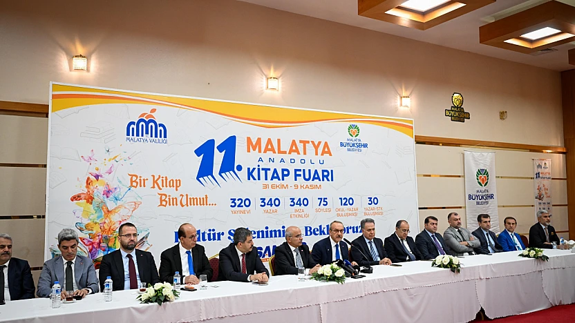 11. Malatya Anadolu Kitap Fuarı 31 Ekim'de Kapılarını Açıyor