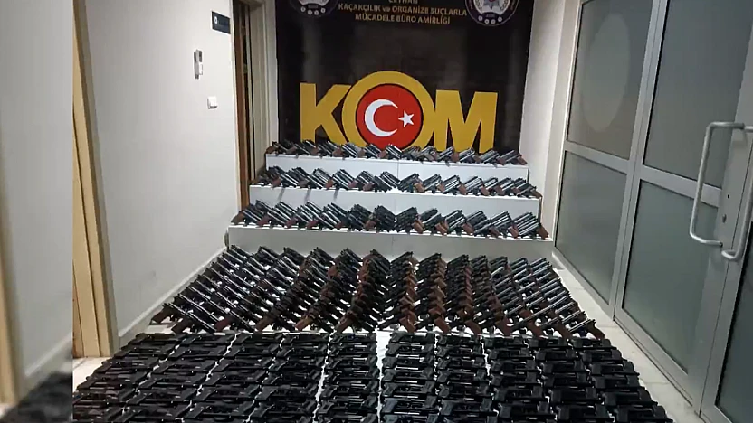 41 ilde silah kaçakçılığı operasyonu: 135 şüpheli yakalandı