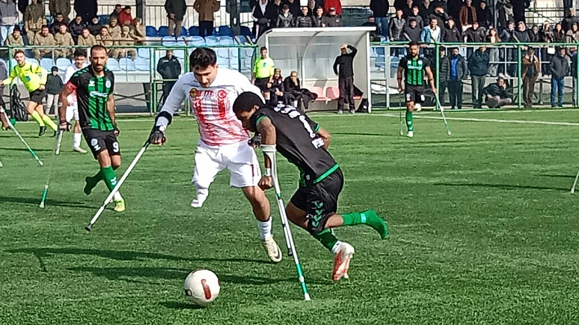 Ampute Futbol Süper Ligi'nde Malatya'dan 1 Puan