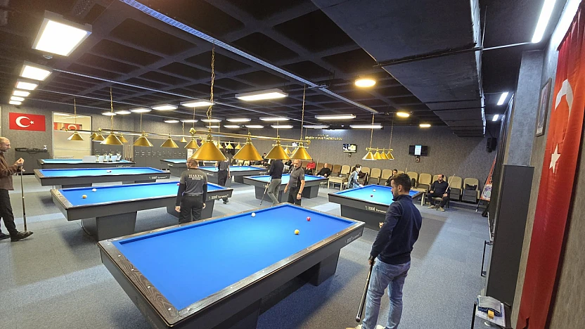 Arslantepe 3 Bant Bilardo Turnuvası Başladı