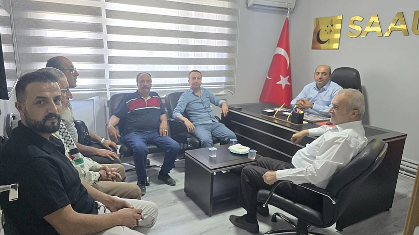 Başkan Maskar'dan Saadet Partisi'ne Hayırlı Olsun Ziyareti
