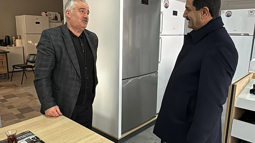 Başkan Taşkın'dan İnönü Caddesi Esnafına Ziyaret