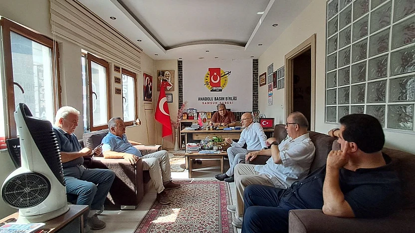 CHP'li Özdağ'dan Anadolu Basın Birliği Derneğine Ziyaret