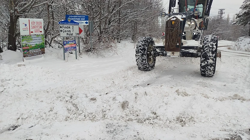 Darende'de Buzlanma Alarmı: Taşımalı Eğitime Ara