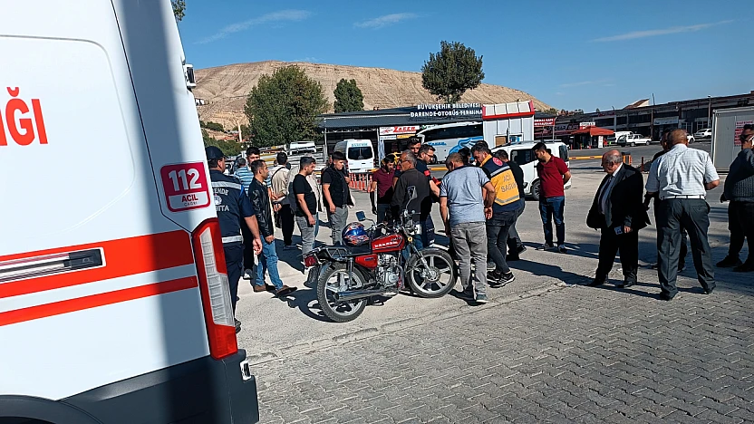 Darende'de Panik Fren Kazaya Neden Oldu: 1 Kişi Yaralandı