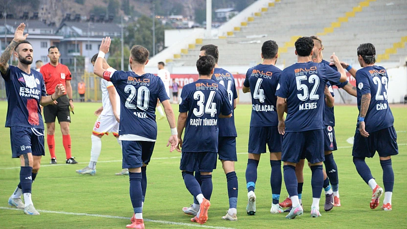 Fethiyespor gol yağmuru ile siftah yaptı: 6-1