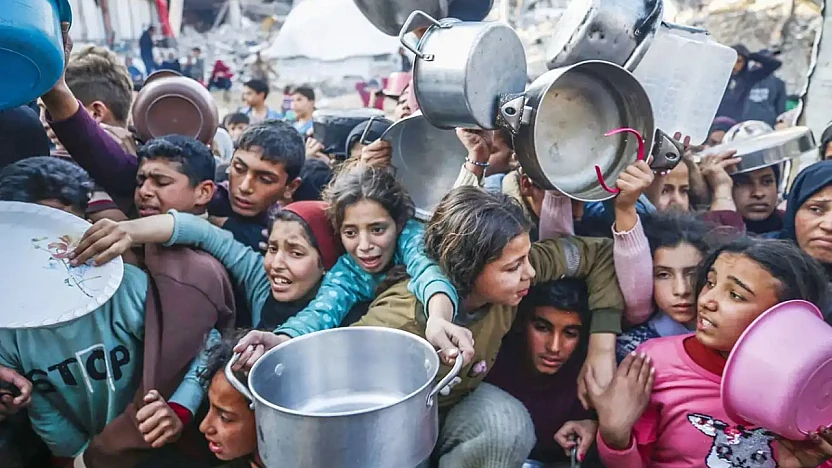 Gazze'den İslam Dünyası Ve Tüm Vicdan Sahiplerine Çağrı: Savaşın Öldüremediği Siviller Açlıktan Ölecek