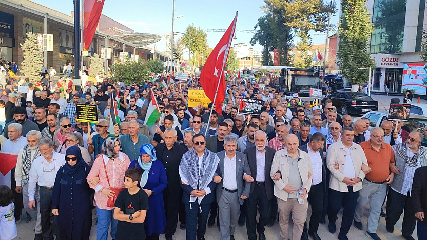 Gazze Halkına Destek, İsrail'e Tepki: Malatya'da Kararlılık Yürüyüşü