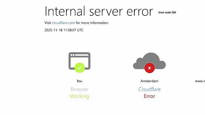 'Internal Server Error' Uyarısı: Cloudflare Arızası İnterneti Sarsıyor