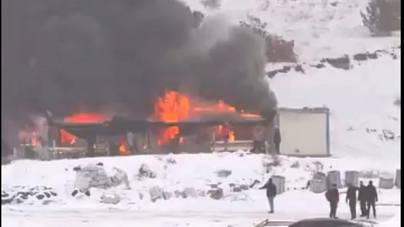 Malatya'da Bir Gün Arayla İkinci Konteyner Yangını