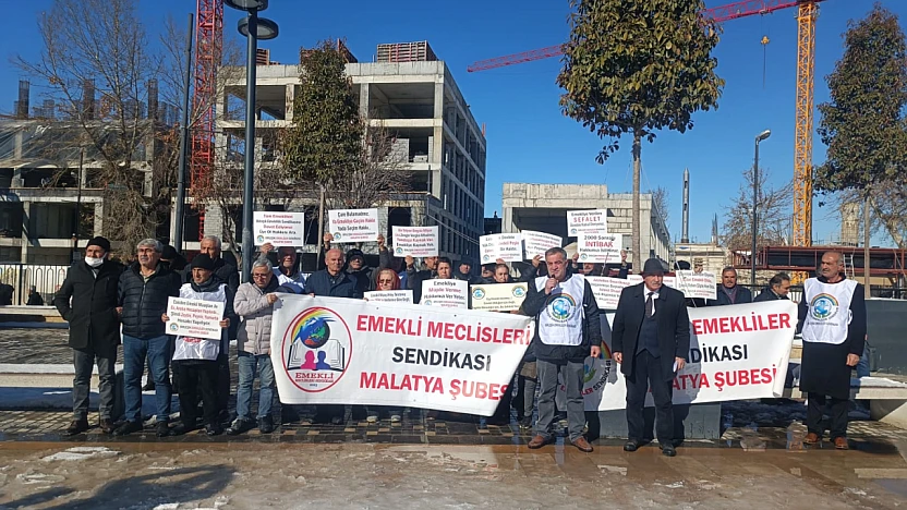 Malatya'da Emekli İsyanı: 'Erken Seçim Değil, Hemen Seçim'