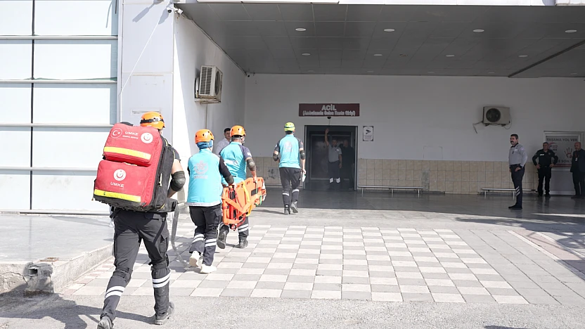 Malatya'da Hastane Alarmda! Yangın Tatbikatı Gerçeğini Aratmadı