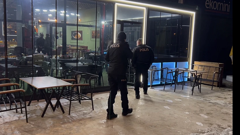 Malatya'da Kafede Dehşet Anları