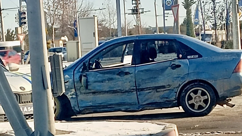 Malatya'da Kavşakta Çarpışma: 2 Yaralı