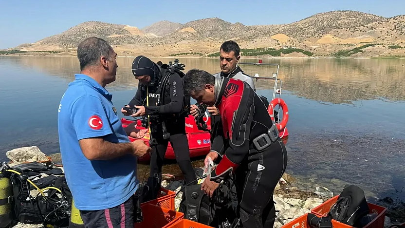 Malatya'da Kayıp Şahıs İçin Barajda Arama Çalışması Başlatıldı