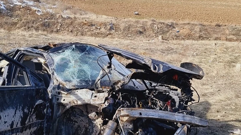 Malatya'da  Trafik Kazası: 1 Ölü, 2 Yaralı