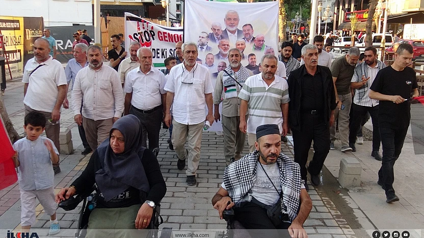 Malatya'dan Gazze'deki Soykırıma Tepki