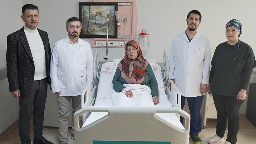 Malatya Eğitim ve Araştırma Hastanesinde Hayat Kurtaran Operasyon