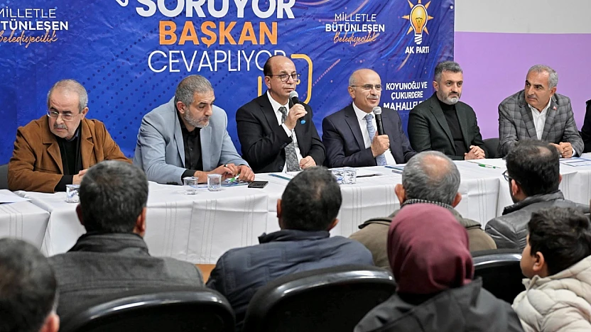 Malatya Hızla Ayağa Kalkıyor: Mahalle Toplantılarına Yoğun İlgi